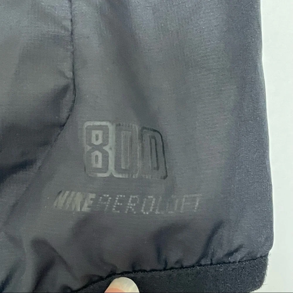 Nike Aeroloft 800 Black Down Fill Sleeveless Full Zip Running Vest Size Small - Picture 6 of 10